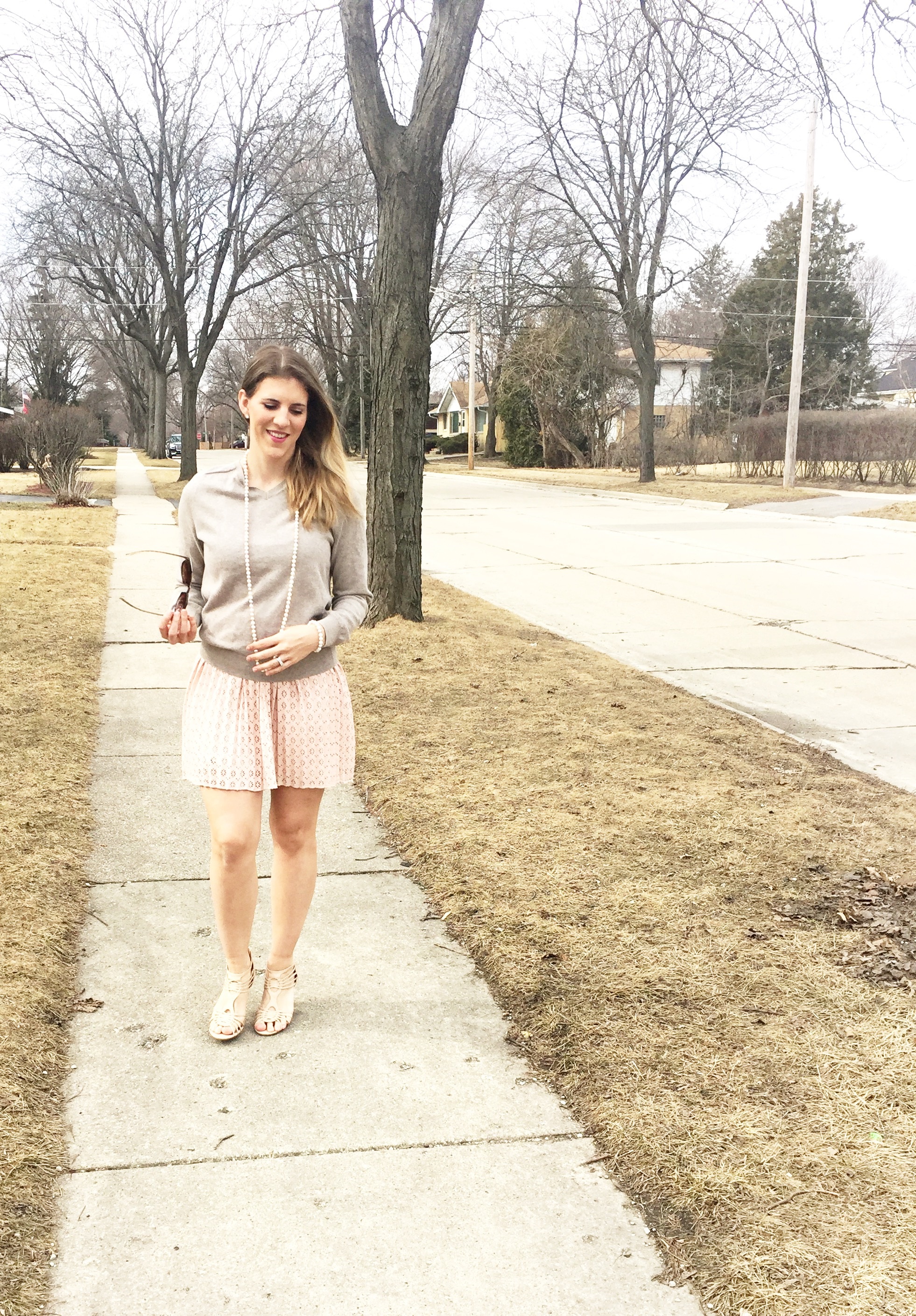 Transitioning fashion from winter to spring