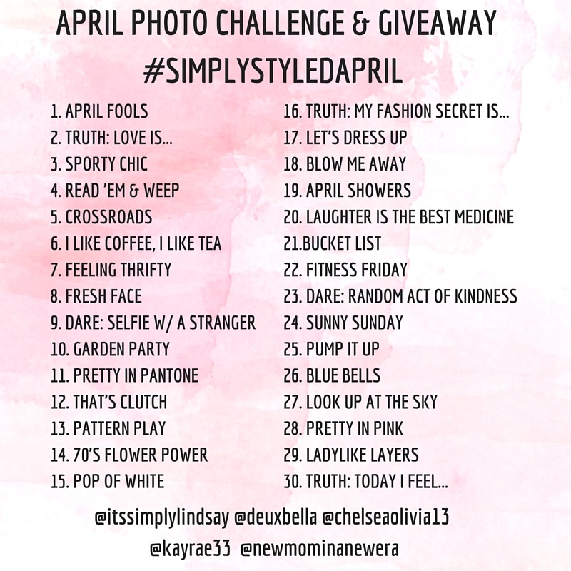 april photo challenge