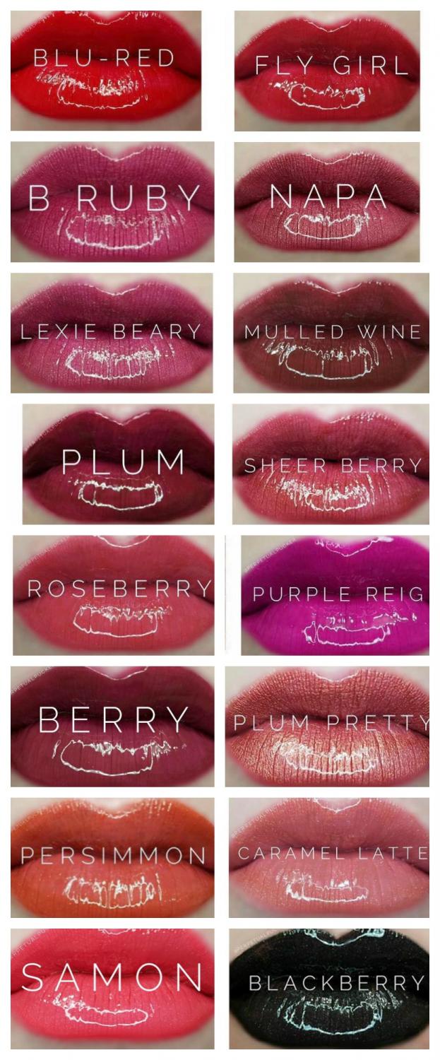 LipSense colors ready to buy today - It's Simply Lindsay