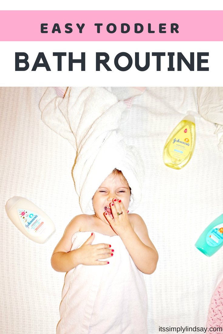 easy toddler bath routine
